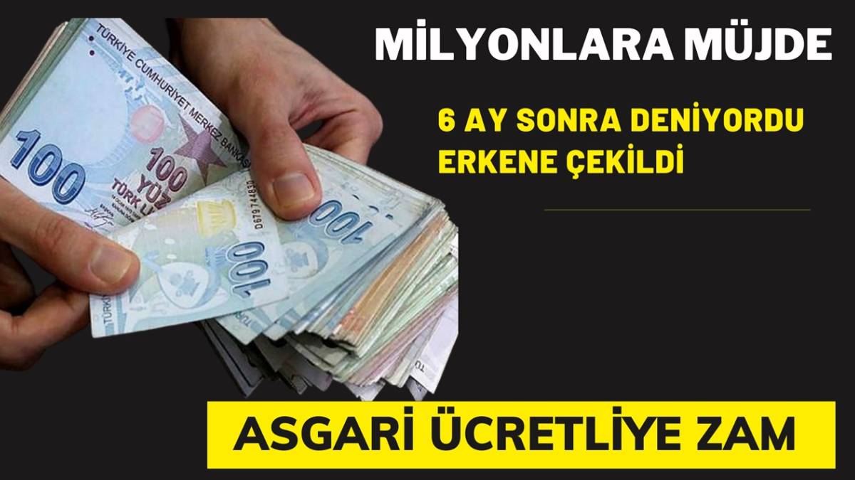 Emekli zammı asgari ücreti tetikledi! Asgari ücrete ara zamda o ay işaret edildi: Canlı yayında açıklandı