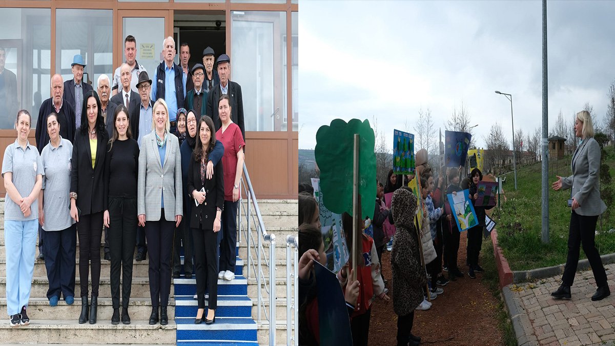 Uzunköprü Belediye Başkanı Özlem Becan, "Yaşlılara Saygı Haftası" ve "Orman Haftasını Kutladı"