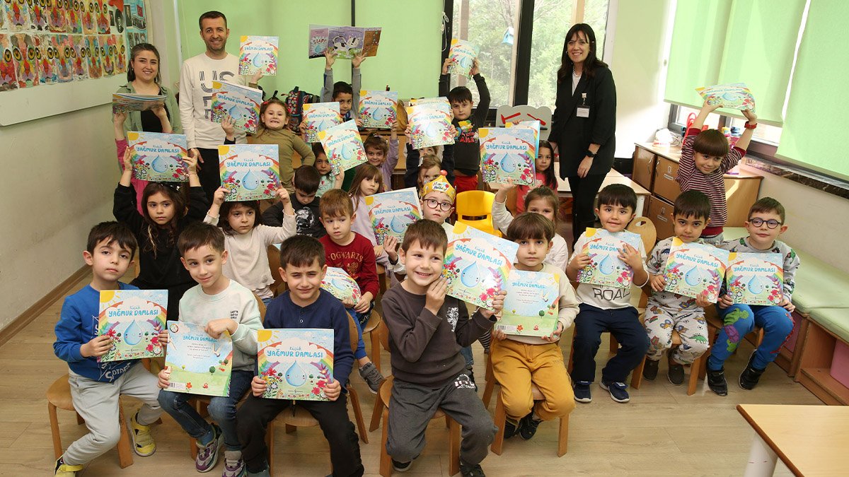 Minikler suyu bilinçli tüketmeyi öğrendiler