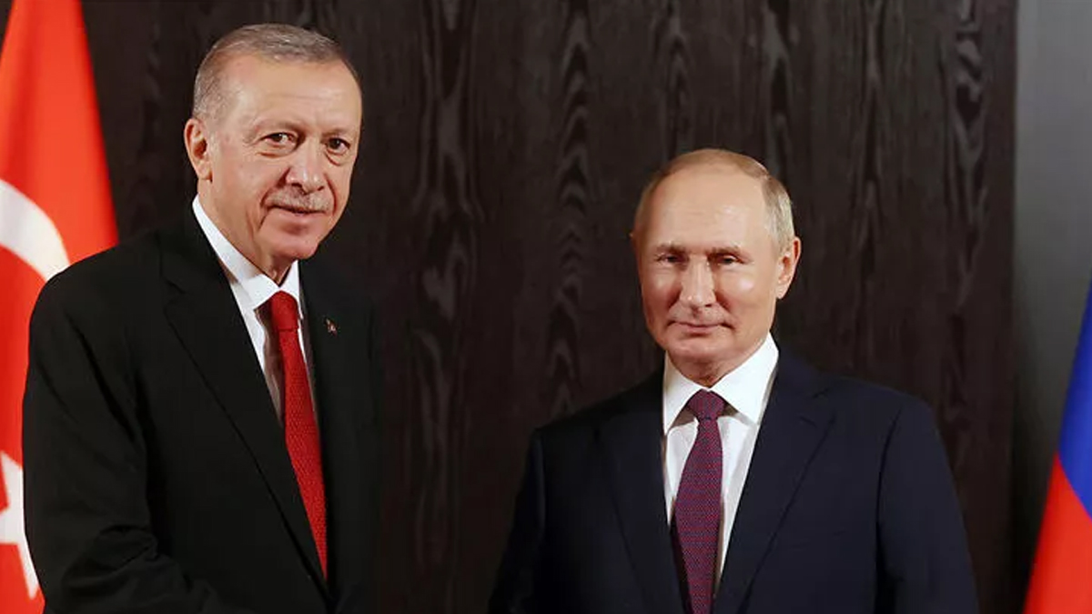 Cumhurbaşkanı Erdoğan Putin'le görüştü
