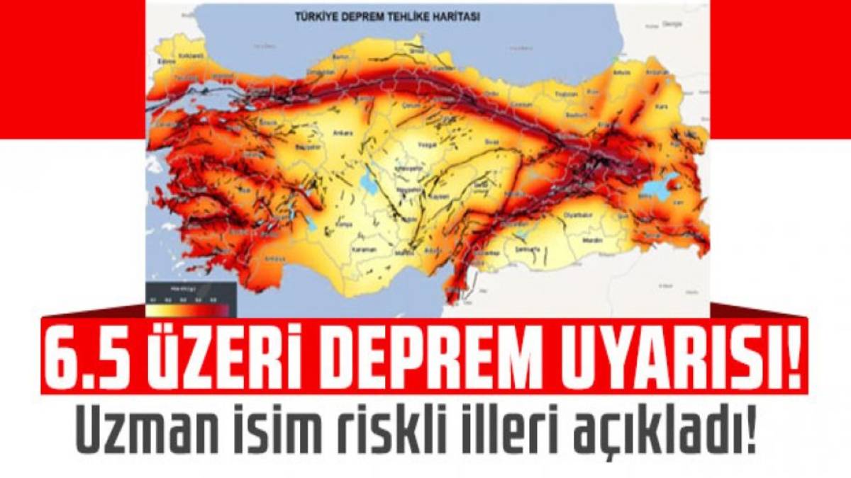 O bölgede her an 6,5 büyüklüğünde deprem olabilir! Ünlü profesör korkutan tabloyu paylaştı: O illerde...
