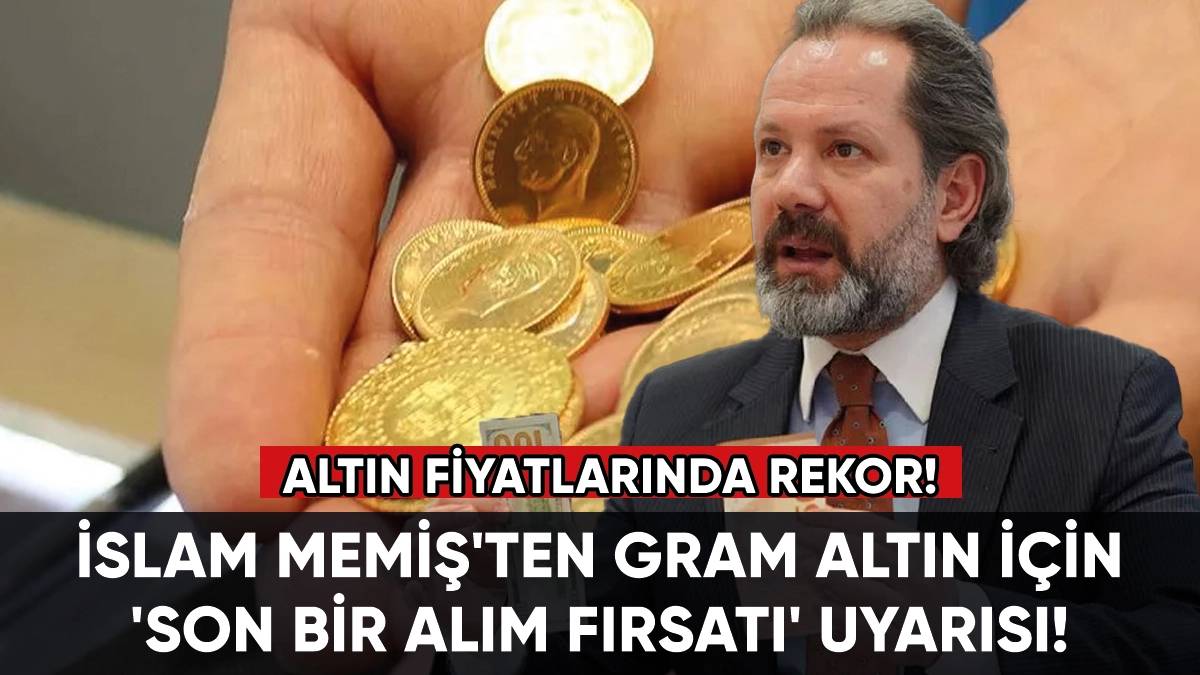 İslam Memiş 'Böyle fırsat bir kez gelir' diyerek duyurdu! Yastık altında altını olanlar o tarihi beklesin