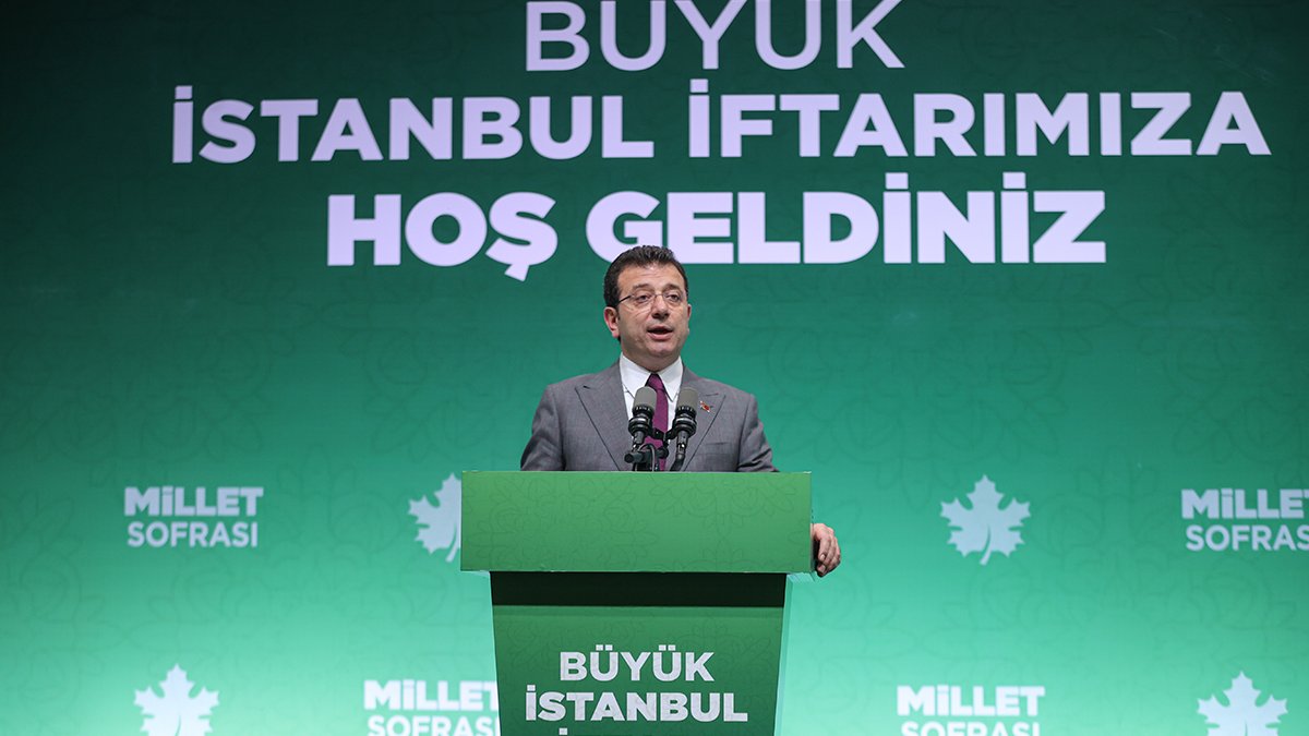 İmamoğlu: Ülkemize büyük bir değişimi birlikte sağlayacağız