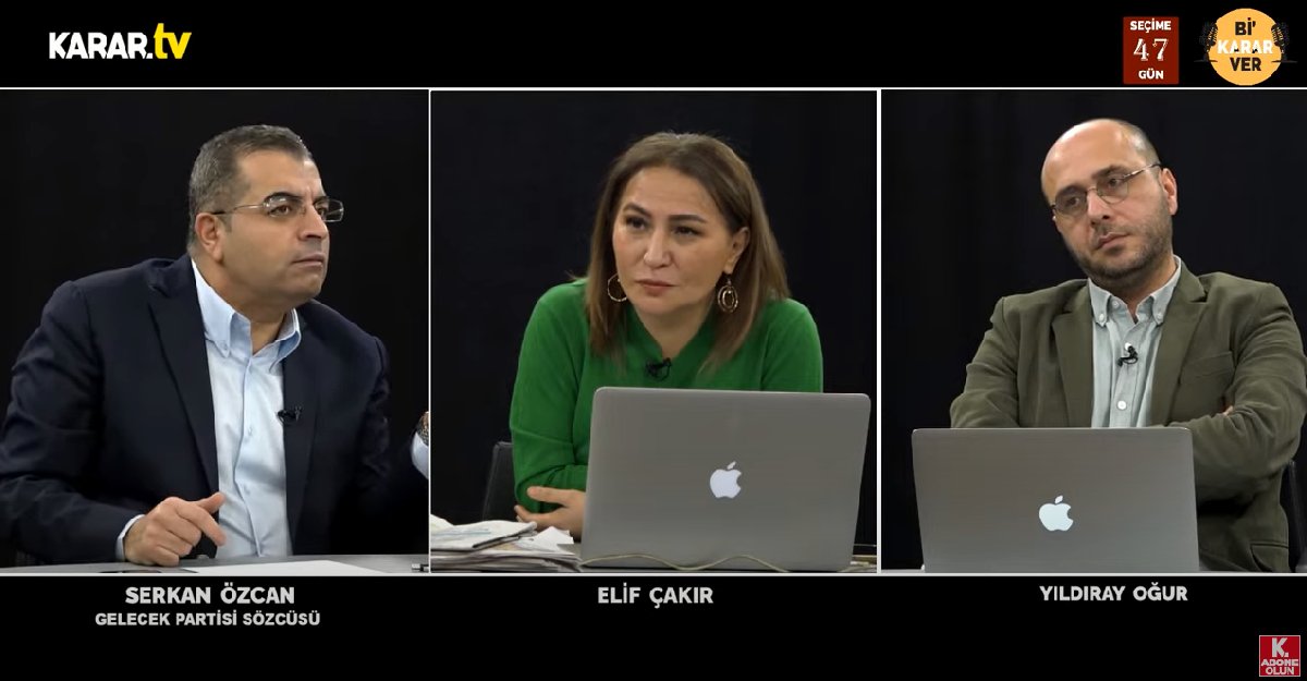 Gelecek Partisi Sözcüsü Serkan Özcan: Demokrasi tıkanmış durumdadır