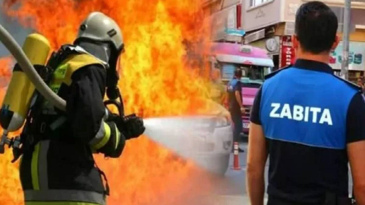 İtfaiye eri ve zabıta alımları için son şans! KPSS’den 70 puan alan mutlaka göz atsın! Başvuru detayları belli oldu