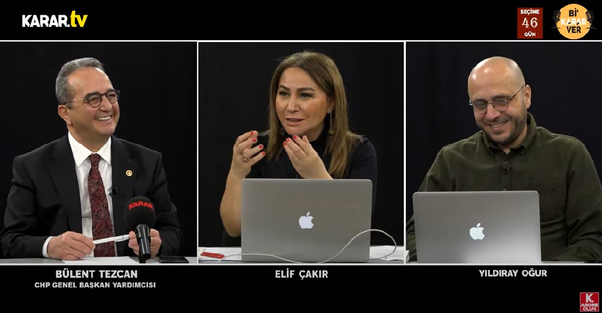 CHP'li Bülent Tezcan: Anketlerde Kemal Kılıçdaroğlu lehine 5 puan arasında fark gözüyor