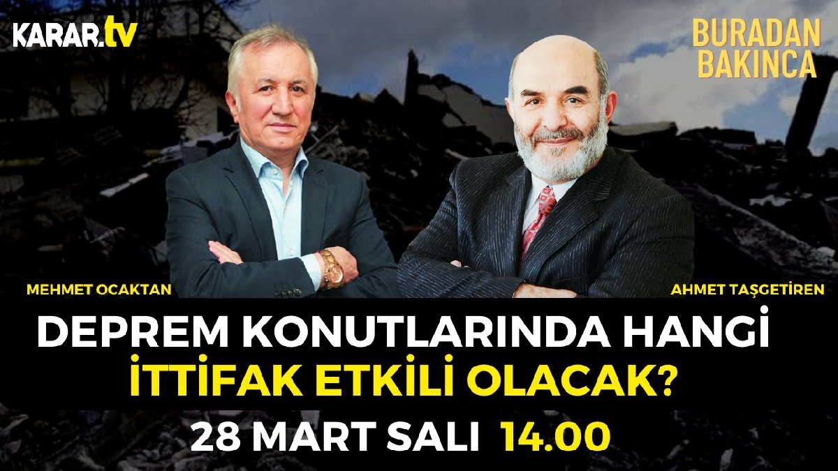 Buradan Bakınca programında gündem değerlendirildi