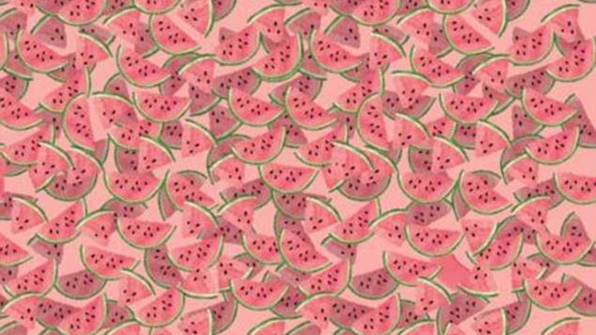 Resimdeki çekirdeksiz karpuzu bulabilirsen senden zekisi yok! Sadece üst düzey IQ'ya sahip olanlar 8 saniyede buluyor