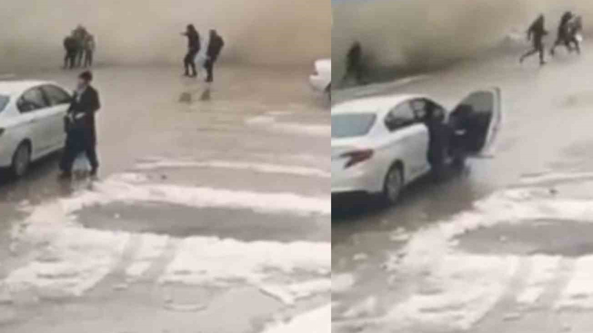 Depremin 51. gününde yeni görüntü: Kıl payı kurtuluş kamerada