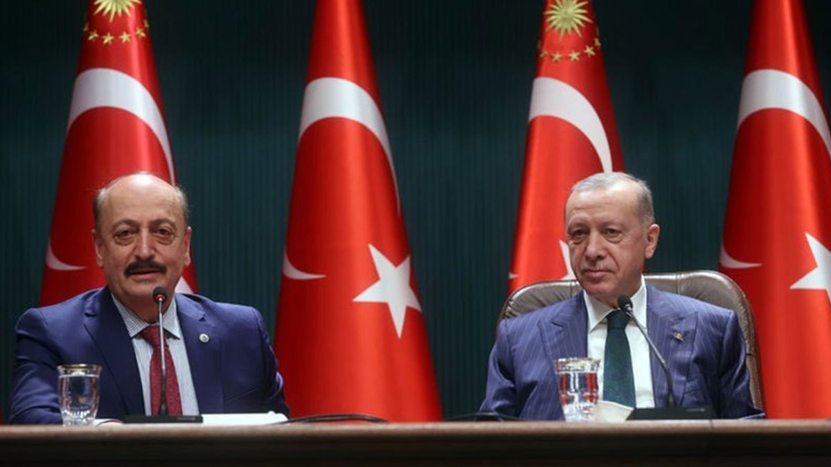 Cumhurbaşkanı Erdoğan, Çalışma Bakanı Bilgin ile görüşecek