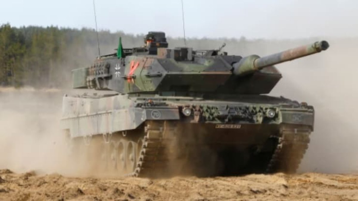 Ukrayna’ya tank dopingi