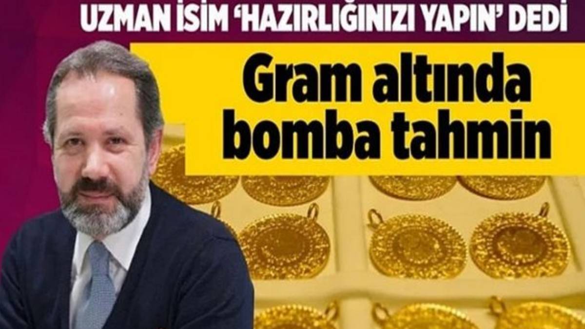 İslam Memiş 'Hemen alın' talimatı verdi! Gram altında rota değişti: O tarihte tam 1.550 TL olacak!