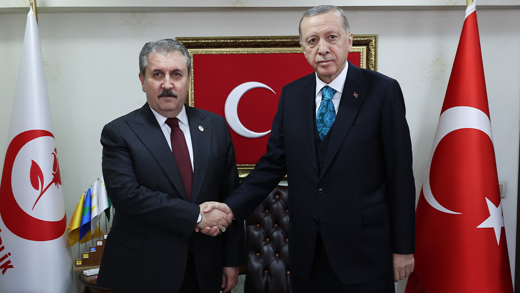 Erdoğan-Destici görüşmesi sona erdi