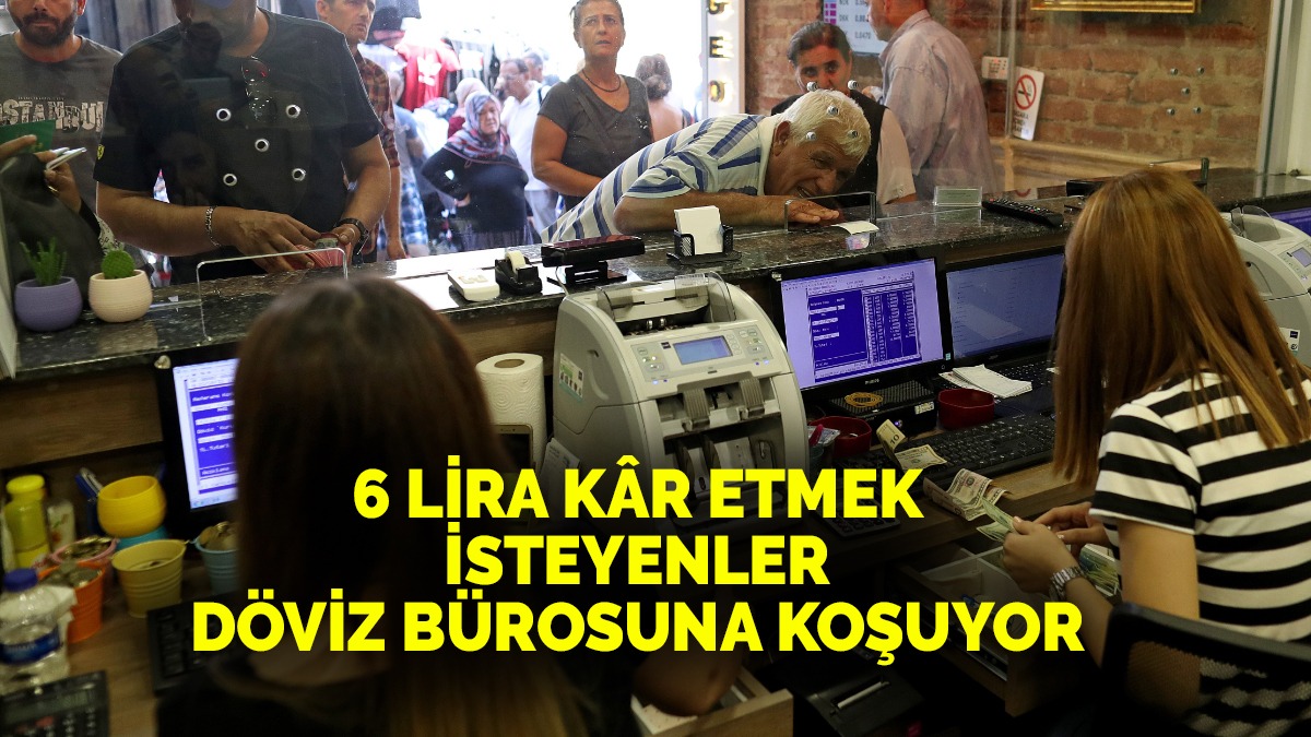 Dolar o tarihte 25 lira olacak! Uzman ekonomist açıkladı 6 lira kâr etmek isteyenler döviz bürosuna koştu