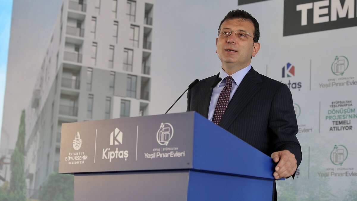 İmamoğlu: Kanal İstanbul gibi riskli yatırımlara asla izin vermeyeceğiz