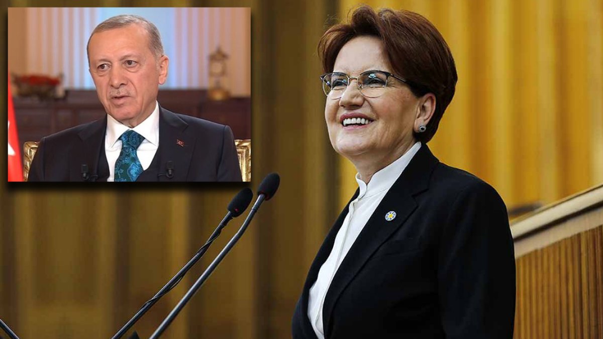 Akşener'den kendisini hedef alan Erdoğan'a yanıt: Giderayak seni gergin gördüm, papatya çayı iç