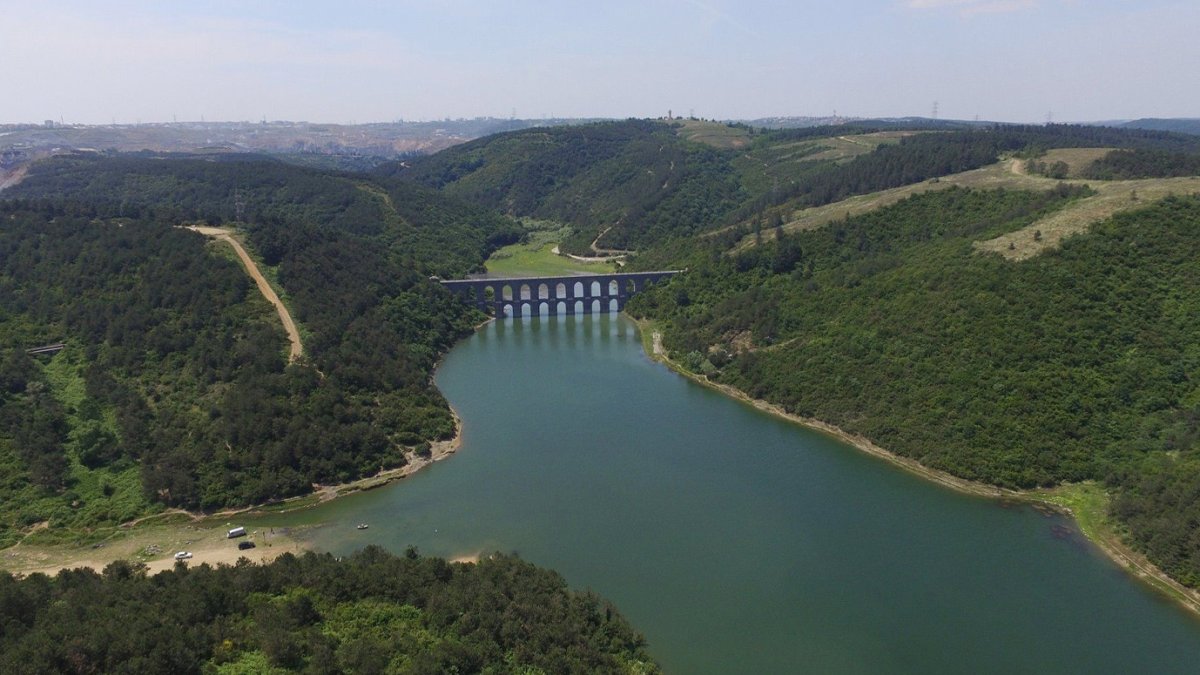 Yağışların ardından İstanbul'da barajların doluluk oranı arttı