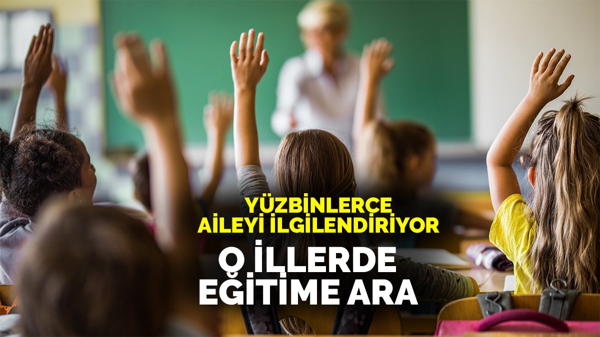 11 ilde okullar tatil edildi! Yüzbinlerce öğrenciye iyi bazı velilere kötü haber: Son dakika olarak duyuruldu
