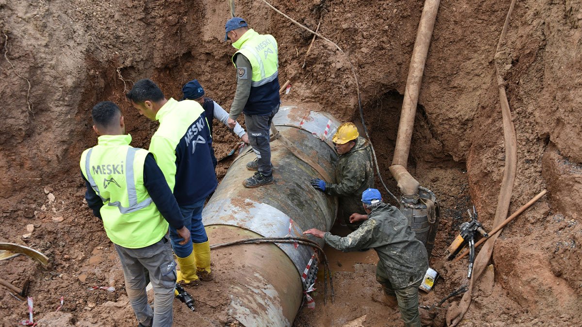 MESKİ, Mersin'de kesintisiz su vermeye devam ediyor