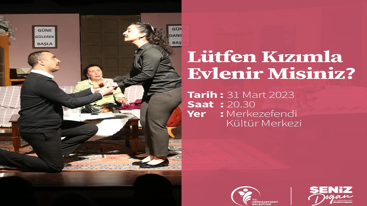 Merkezefendi Kent Tiyatrosu ikinci kez tiyatroseverlerle buluşacak