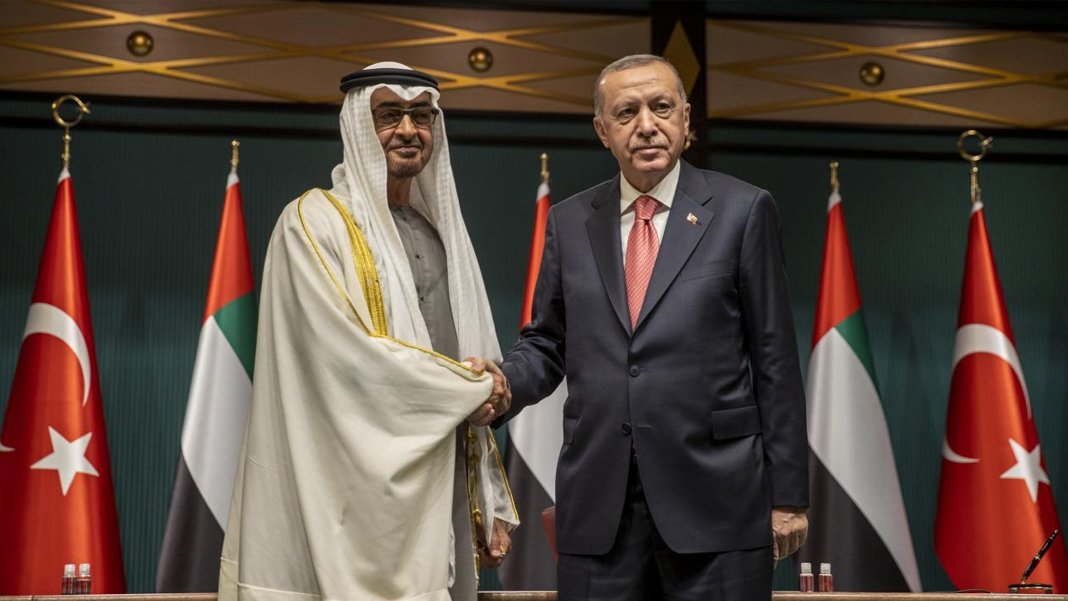 Erdoğan, BAE Devlet Başkanı ile görüştü