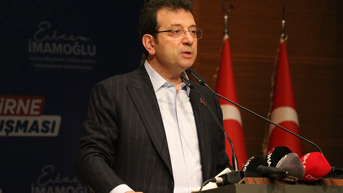 İmamoğlu Edirne buluşmasında konuştu: Seçimi birinci turda kazanmak için yola çıktık