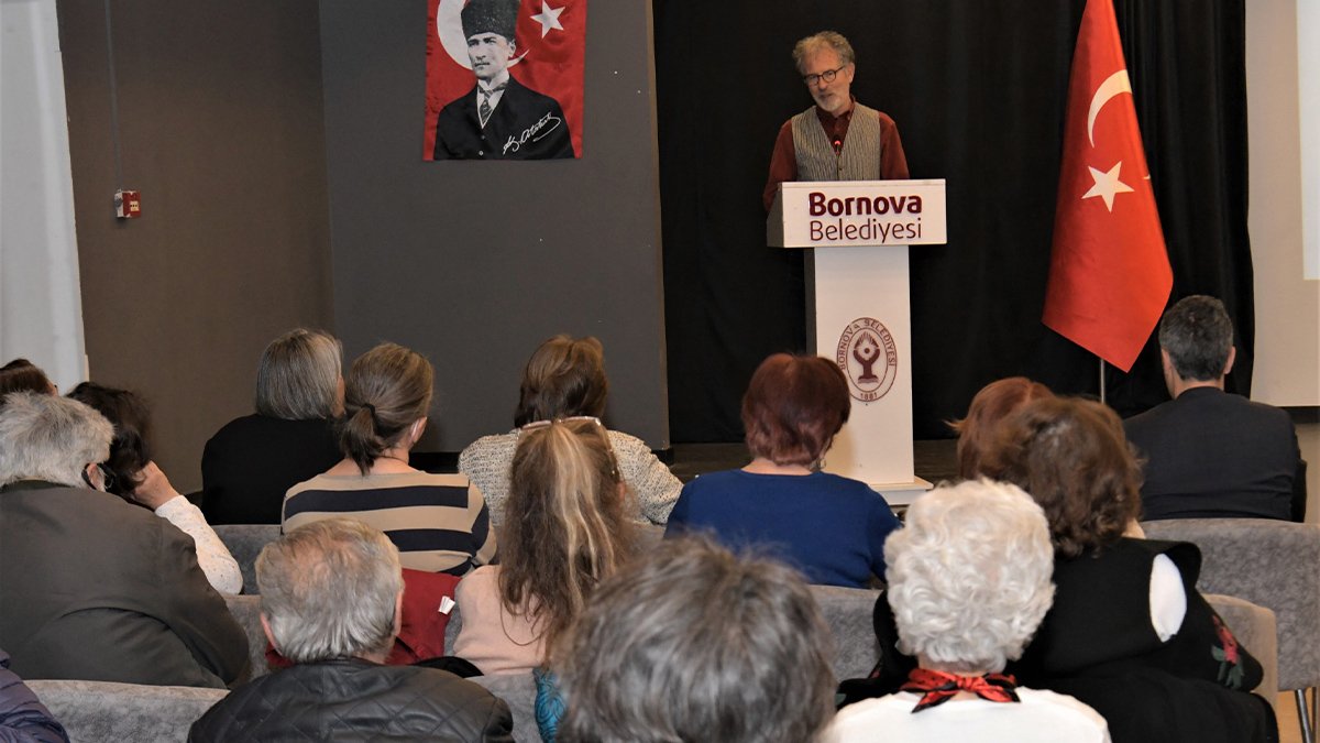 Şair-Yazar Aydın Şimşek Bornovalılar ile buluştu