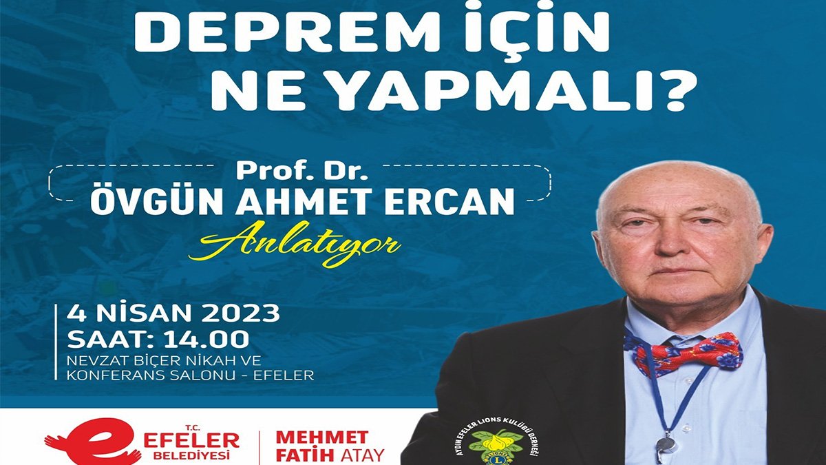 Efeler'de deprem bilinci artıyor