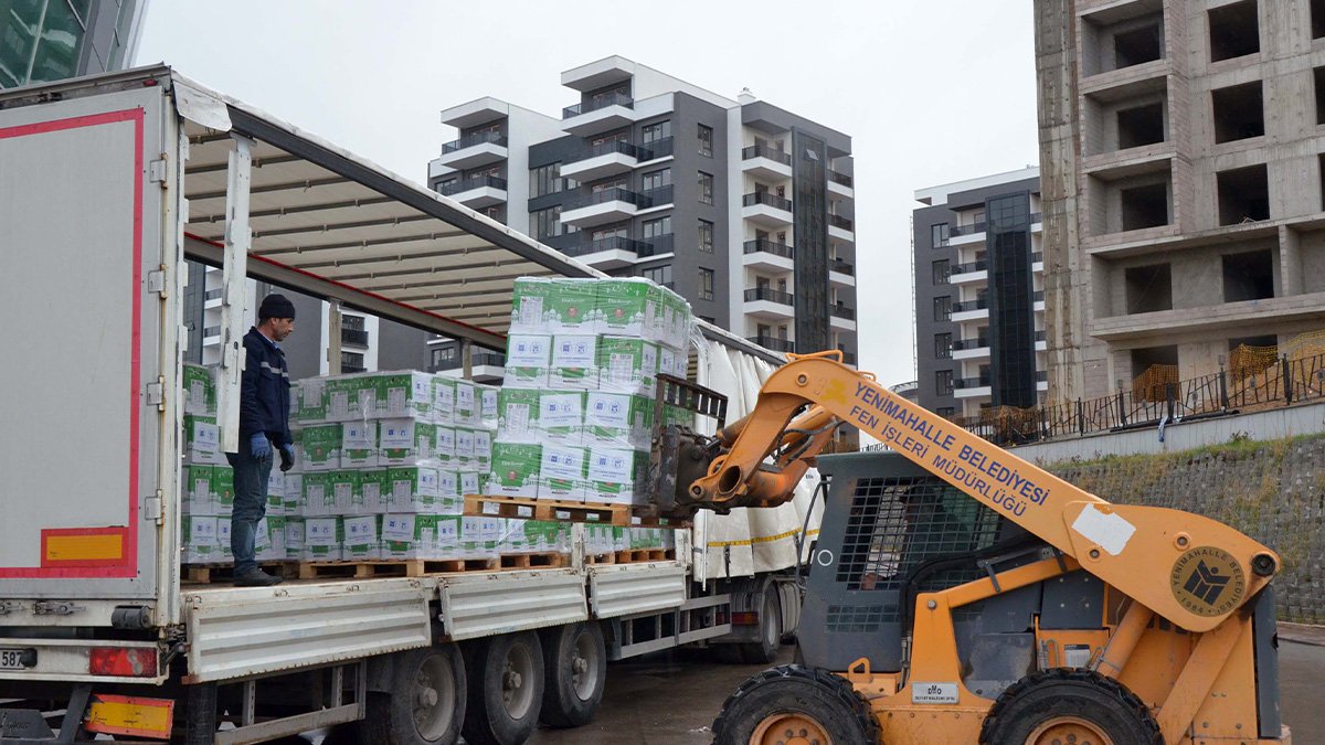 104’üncü yardım tırı yola çıktı