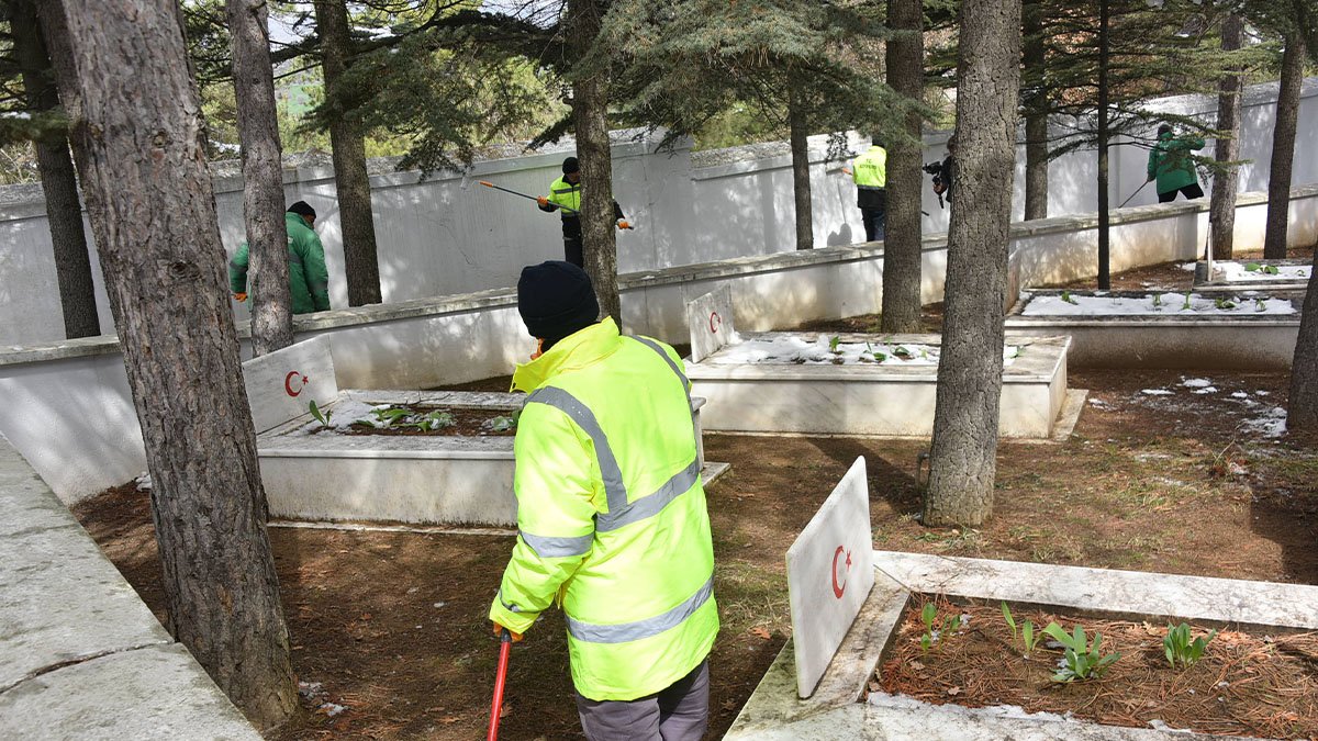 İnönü Savaşları Bozüyük Şehitliği'nde tören hazırlıkları sürüyor