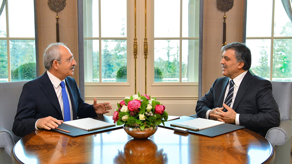 Kılıçdaroğlu, Abdullah Gül ile görüştü