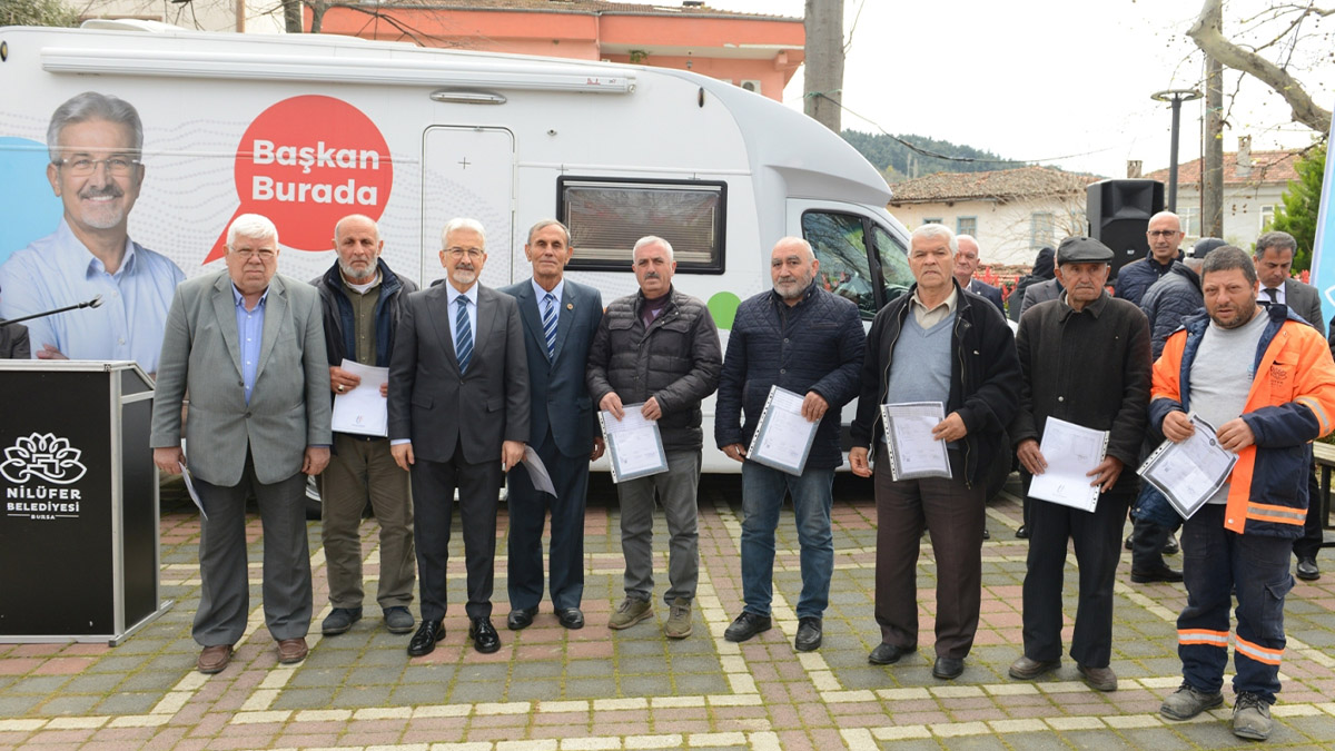 Yaylacık’ta tapu heyecanı