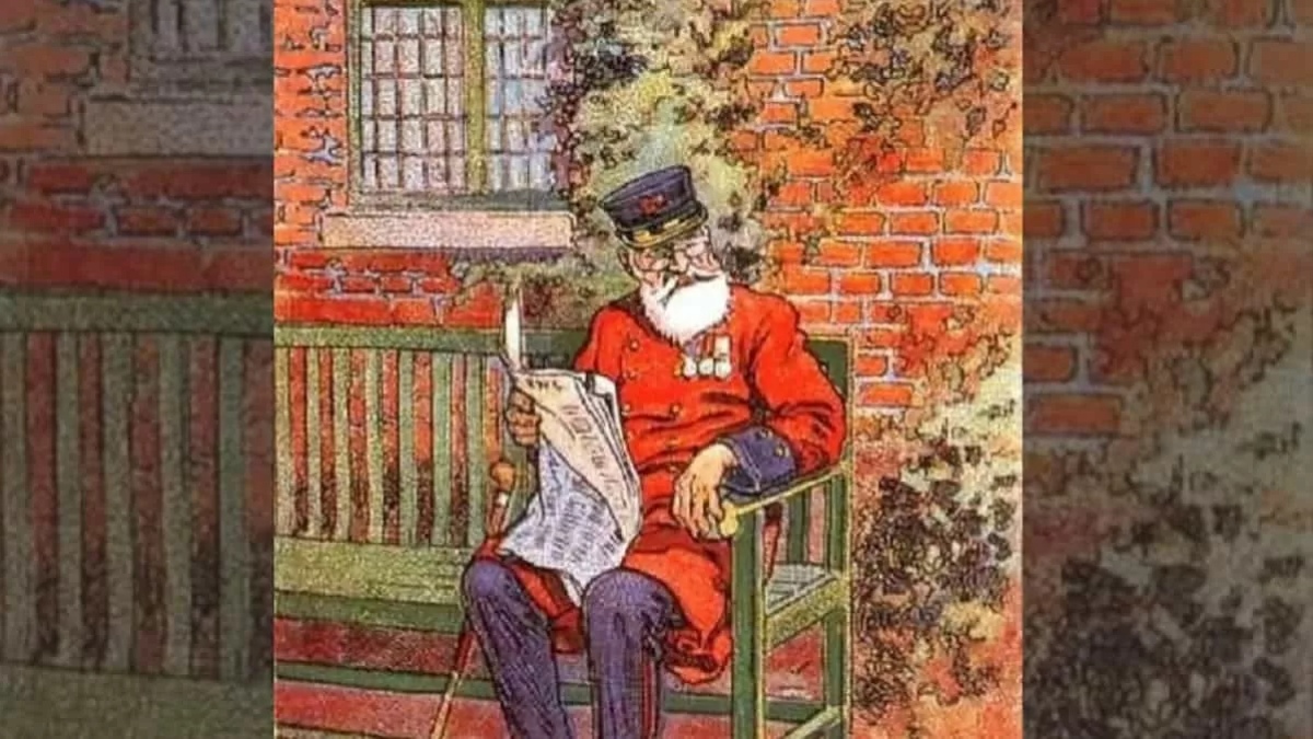 Sadece en keskin gözler yaşlı adamın piposunu 7 saniyede görebilir! Şimdi zekanı test et