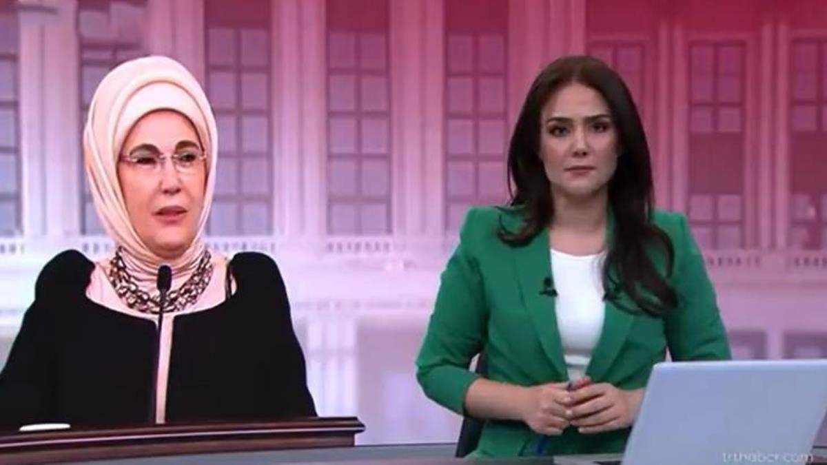 TRT Ana Haber bülteninde ekrana yansıyan görüntü şok etkisi yarattı! Kimse ne olduğunu anlayamadı: Kameranın önüne geçerek...