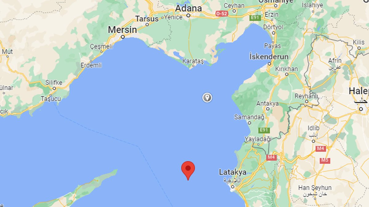 Akdeniz'de deprem | Son depremler