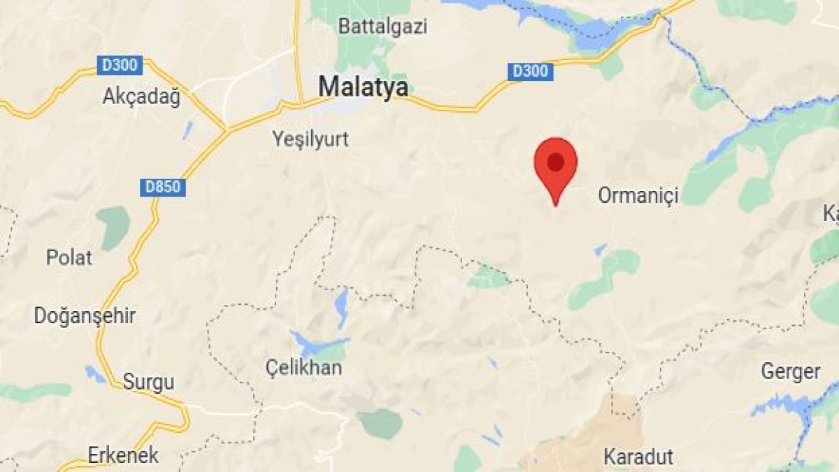 Malatya'da 3,9 büyüklüğünde deprem | Son depremler