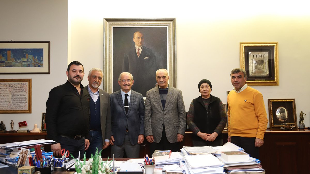 ESAS-DER'den Başkan Büyükerşen'e ziyaret