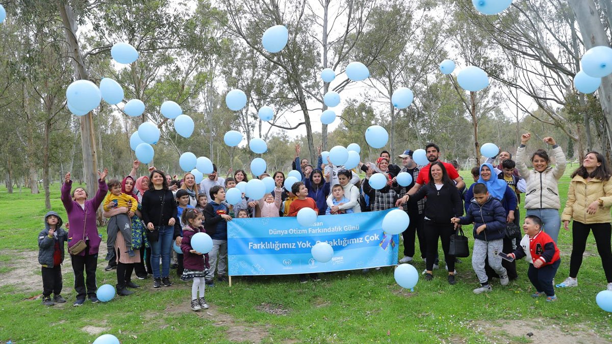 Merkezefendili özel bireyler, doyasıya eğlendi…