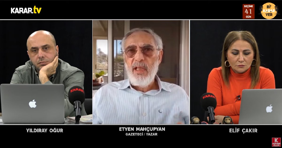 Etyen Mahçupyan: Tayyip Erdoğan'ın söyleyecek bir şeyi kalmadığı için seccadenin üzerinde tepiniyor