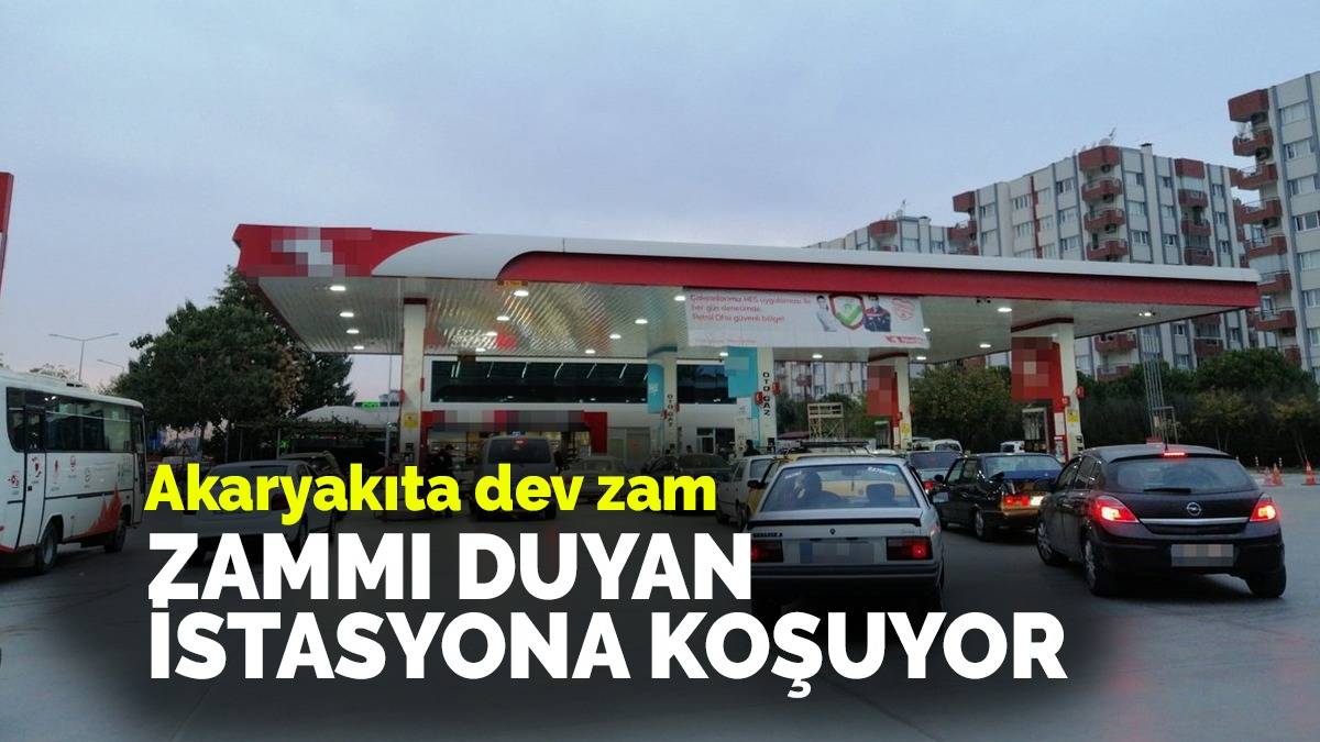 Depoları fulletecek zam! Zammı duyan akaryakıt istasyonunda kuyruğa giriyor: Son gün
