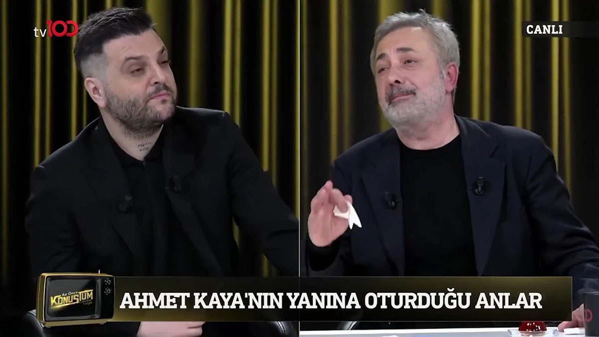 Mehmet Aslantuğ gözyaşlarını tutamadı! Ahmet Kaya ile olan anısını anlatırken duygulandı