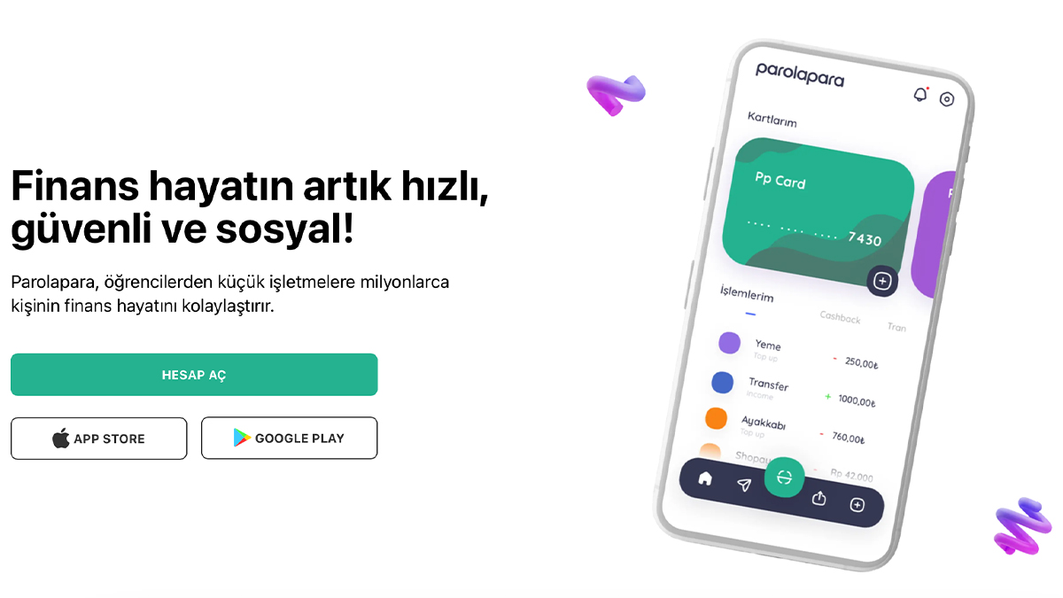 Parolapara, sanal POS hizmetini duyurdu