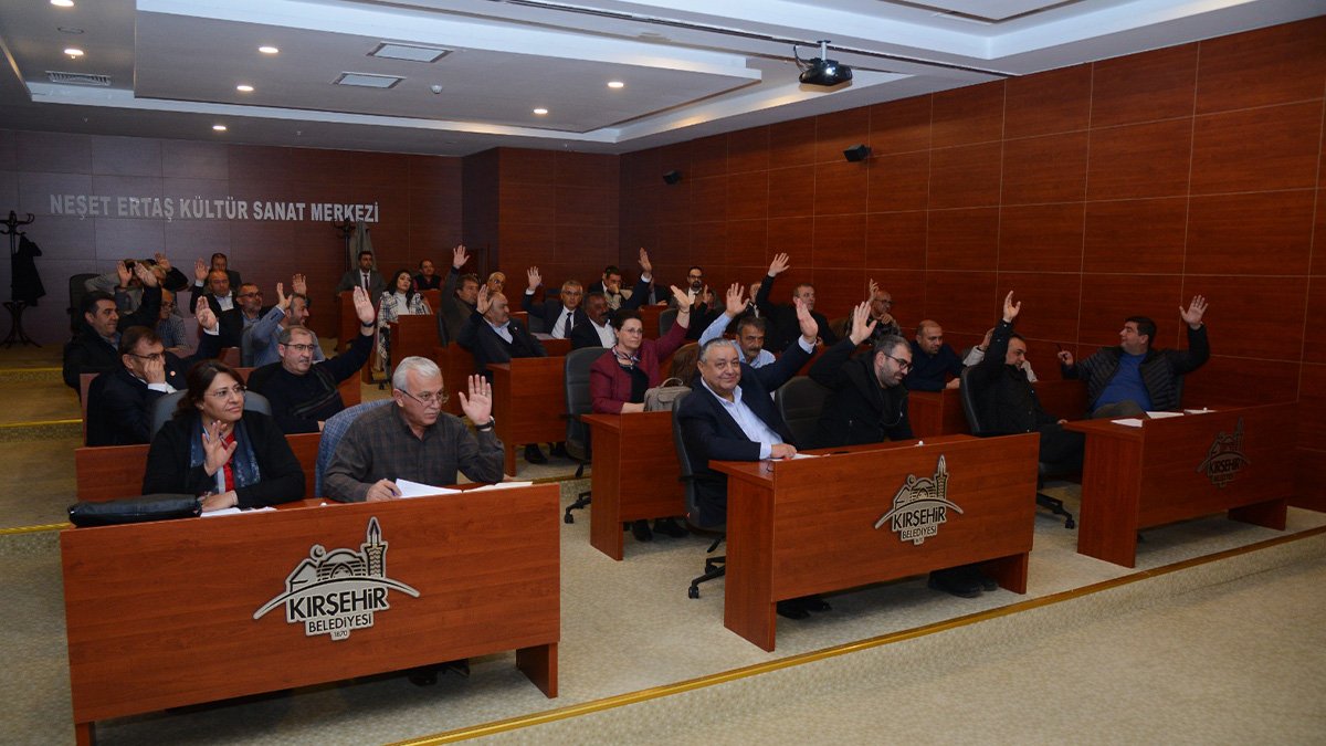 Belediye meclisi nisan ayı toplantısı yapıldı