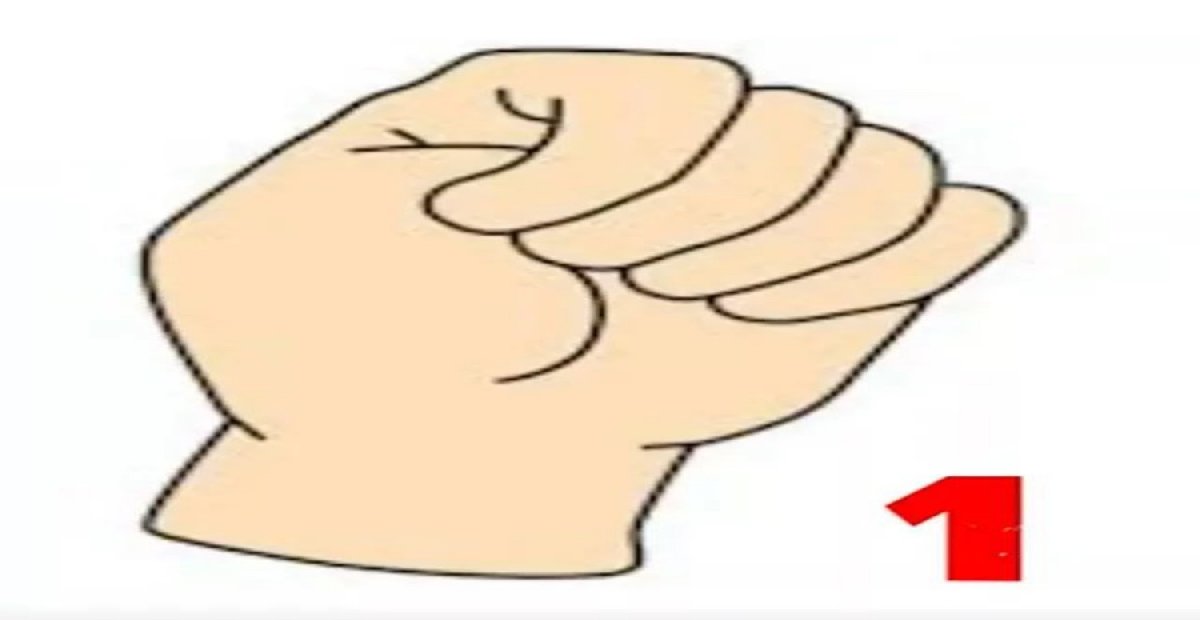 Yumruk sıkma şekliniz kim olduğunuzu ortaya çıkaracak! Elinizi yumruk yapıp hemen bakın: Tip 1,2,3 kişilik...