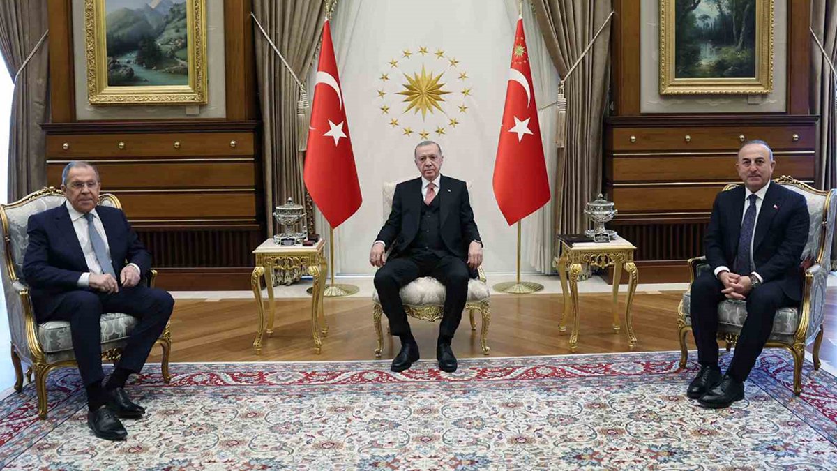 Erdoğan, Rusya Dışişleri Bakanı Lavrov ile görüştü