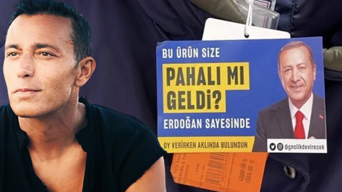 Mustafa Sandal'dan Erdoğan’lı sticker’a gözaltıya tepki: Ortada hakaret yok, eleştiri var