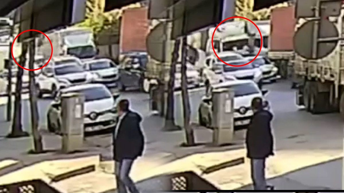 Freni patlayan kamyon ortalığı savaş alanına çevirdi! Ancak 7 araca çarparak durabildi