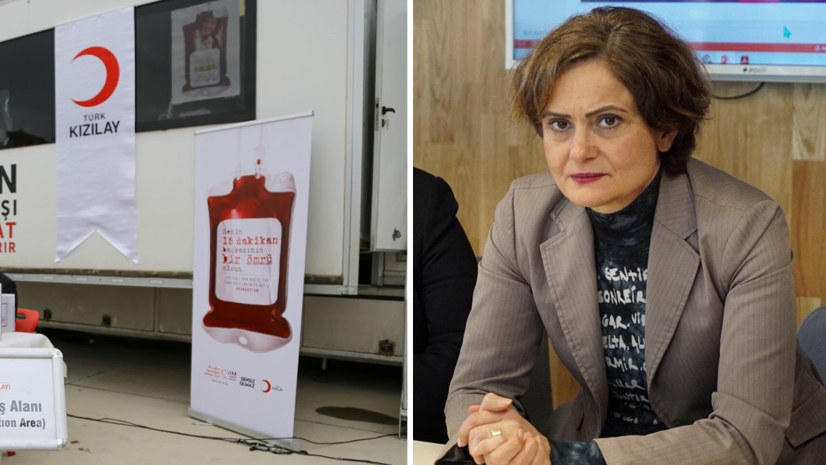 Kaftancıoğlu'ndan Kızılay'a destek