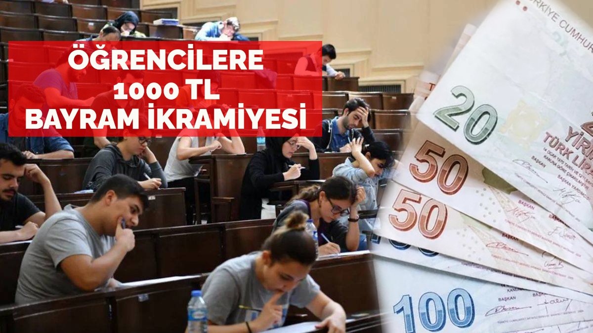 Üniversiteli öğrencilere 1000 TL bayram harçlığı! Cumhurbaşkanı müjdeyi verdi: O tarihten itibaren...