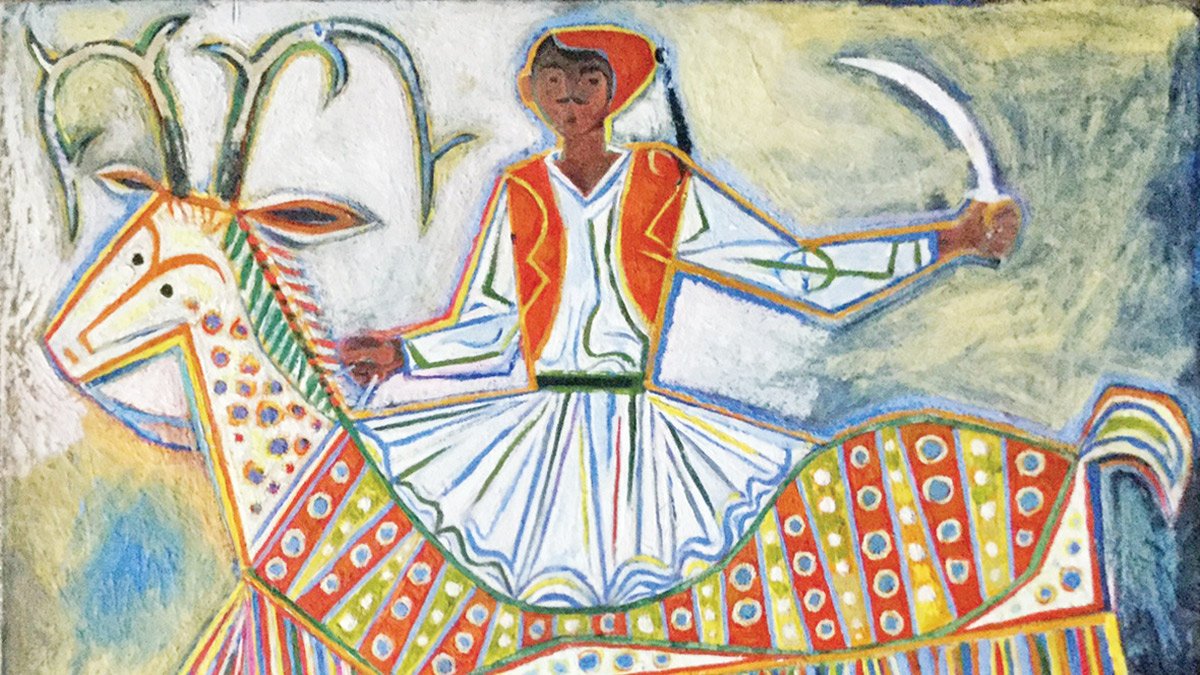 İlhamını Ege kıyılarından alan İngiliz ressam Craxton’a hem kitap hem sergi